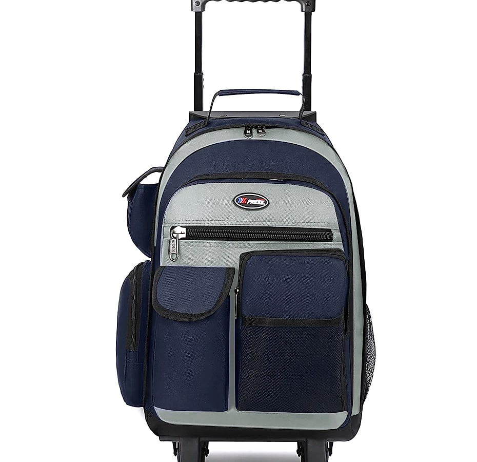 New York XPress 20 Inch Rolling Backpack for Adults