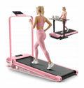 Small Walking Pad Treadmill with Incline - Under Desk Treadmills & Handle ...