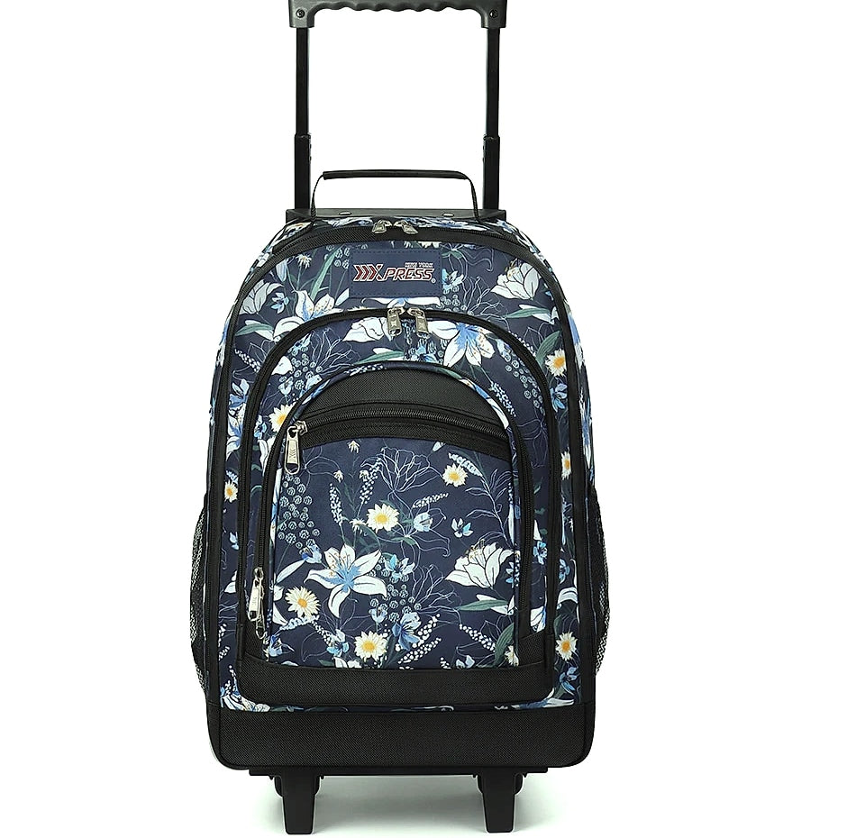 New York XPress 20 Inch Rolling Backpack for Adults
