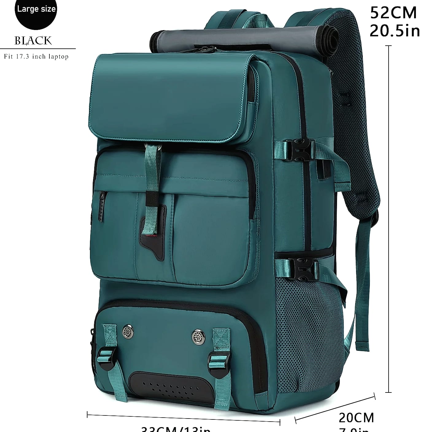 Large Capacity Laptop Backpack with Travel Organizer