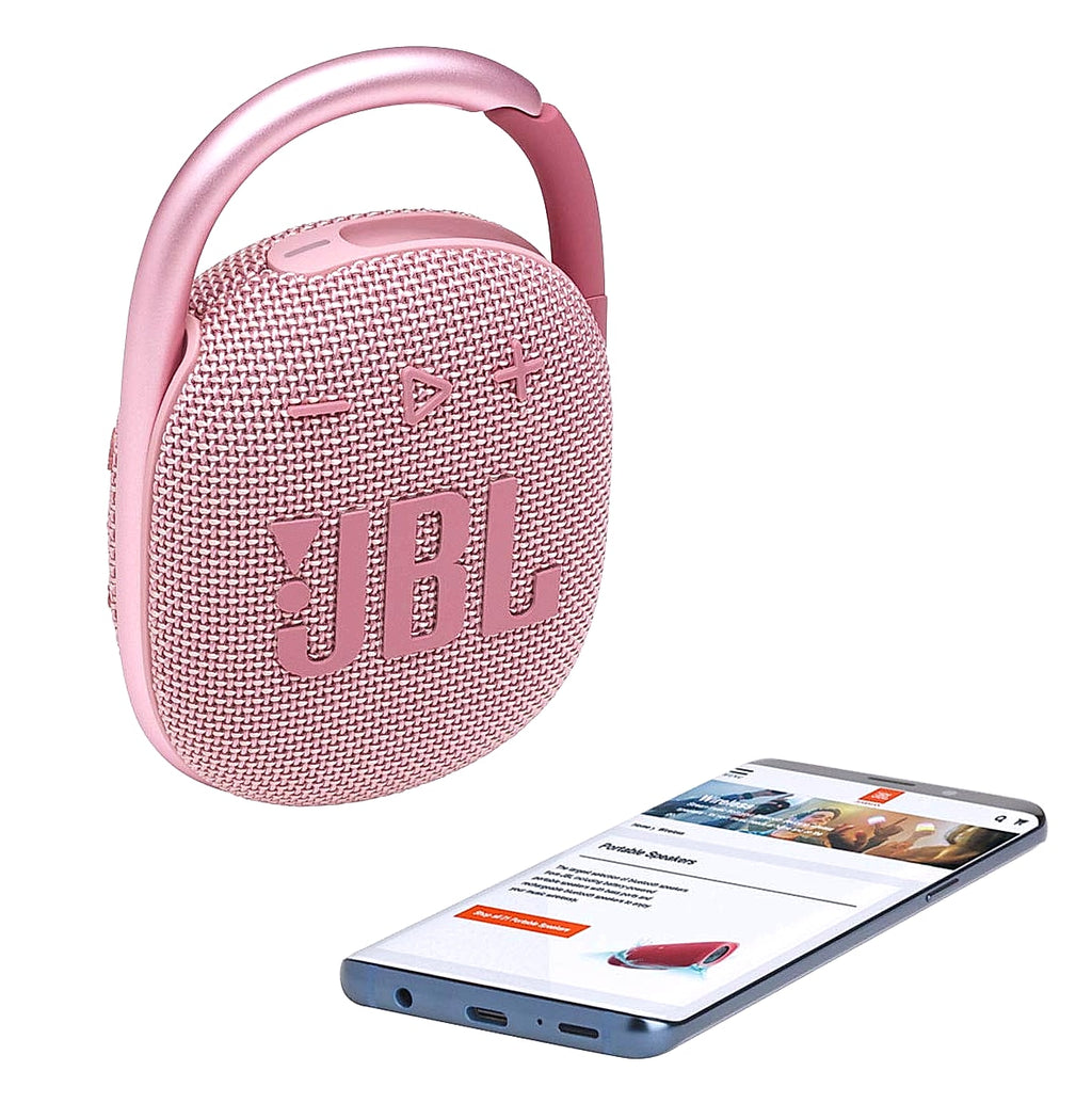 JBL Clip 4 Portable Bluetooth Speaker with Carabiner