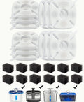 Veken Cat Water Fountain Replacement Filters 24 Pack Set