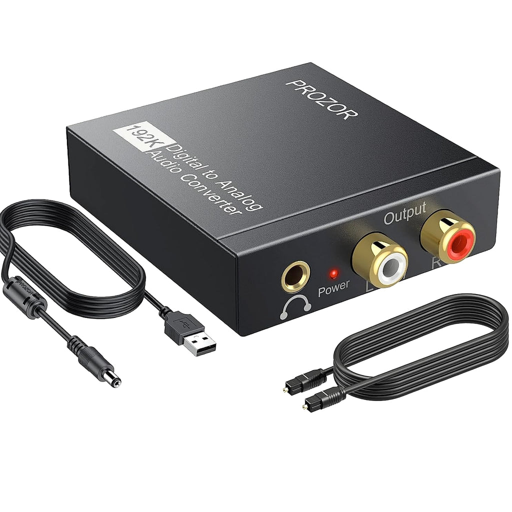 PROZOR 192KHz Digital to Analog Audio Converter DAC