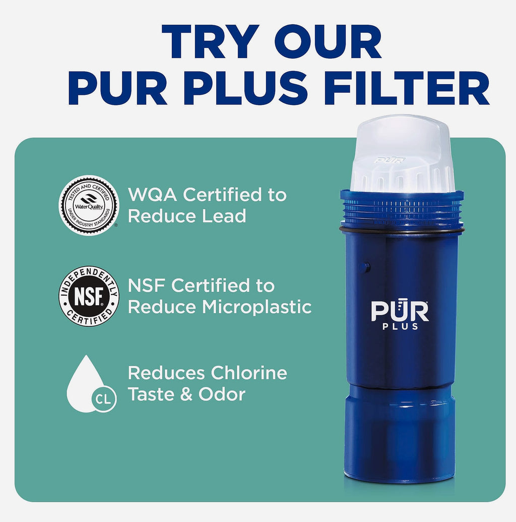 PUR PPF900Z4 Water Pitcher Filter Replacement 4-Pack