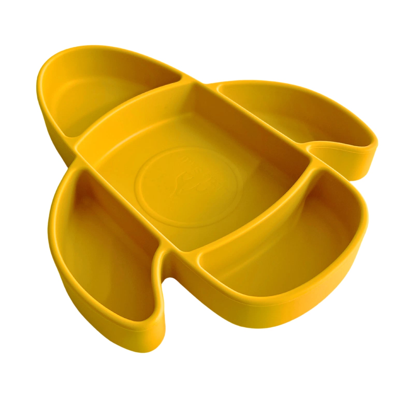 Liitle Sadi Silicone Airplane Toddler Plate, BPA-Free, Baby Plate, Baby Dish.