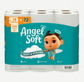 Angel Soft Mega Rolls Toilet Paper, 18 Pack, 2-Ply Soft Tissue