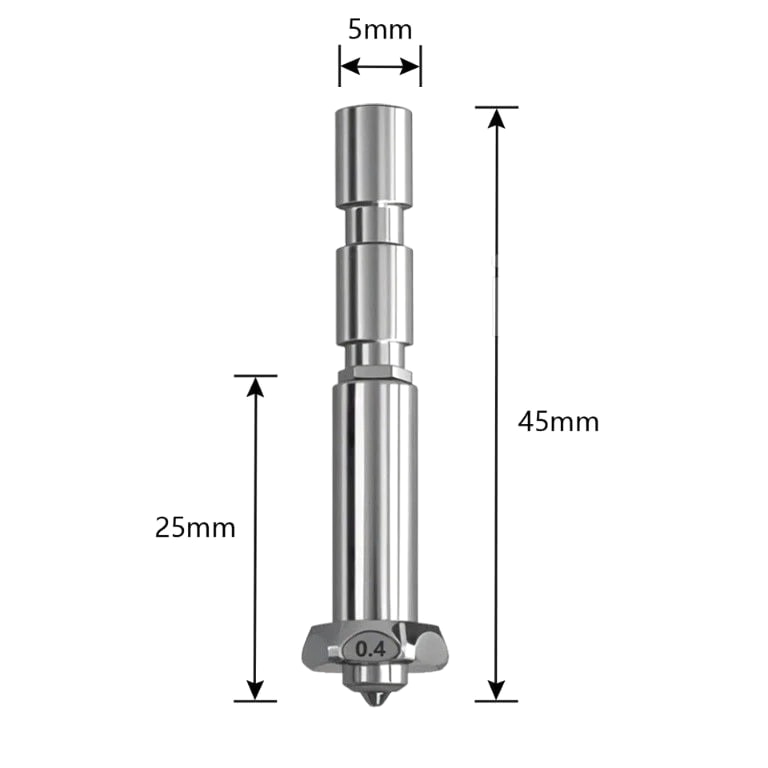 Hotend for Anycubic Kobra 3 Max 3D Printer Nozzle Combo