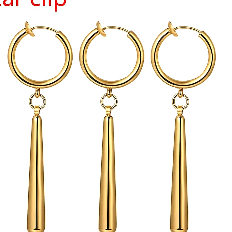BONISKISS Zorro Dangle Earrings Stainless Steel Roronoa