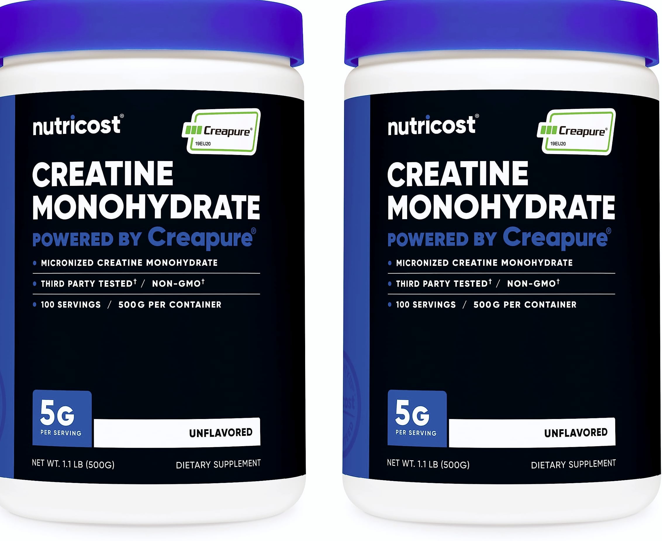 Nutricost Creapure Creatine Monohydrate 500g Powder