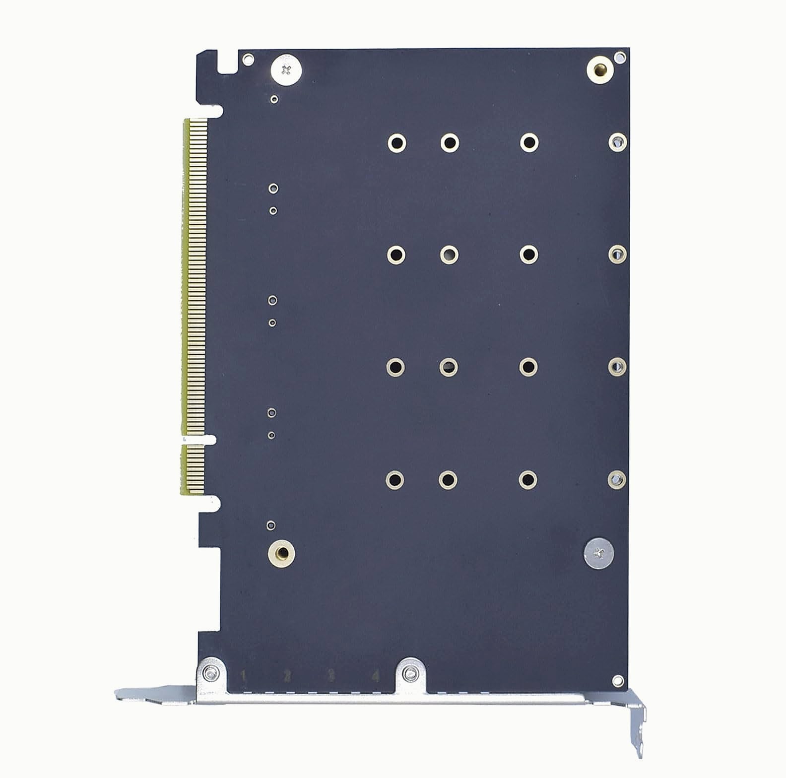 LetLinkSo M.2 PCIe x16 Gen4 Adapter for 4 NVMe SSDs
