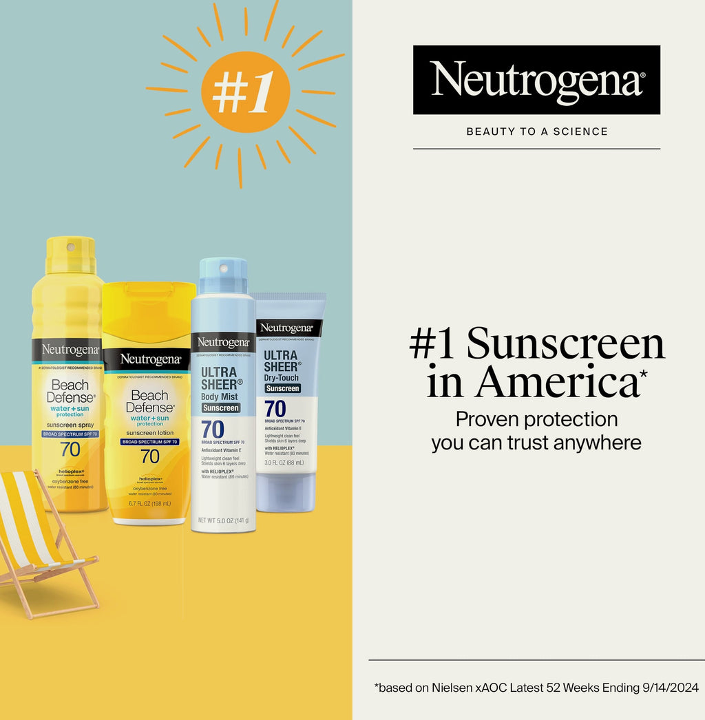 Neutrogena Ultra Sheer Dry-Touch Sunscreen Lotion SPF 70