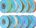 Matte Rainbow PLA 3D Printer Filament, 10 Rolls,1Kg Spool(2.2Lbs) 1.75Mm 3D Prin