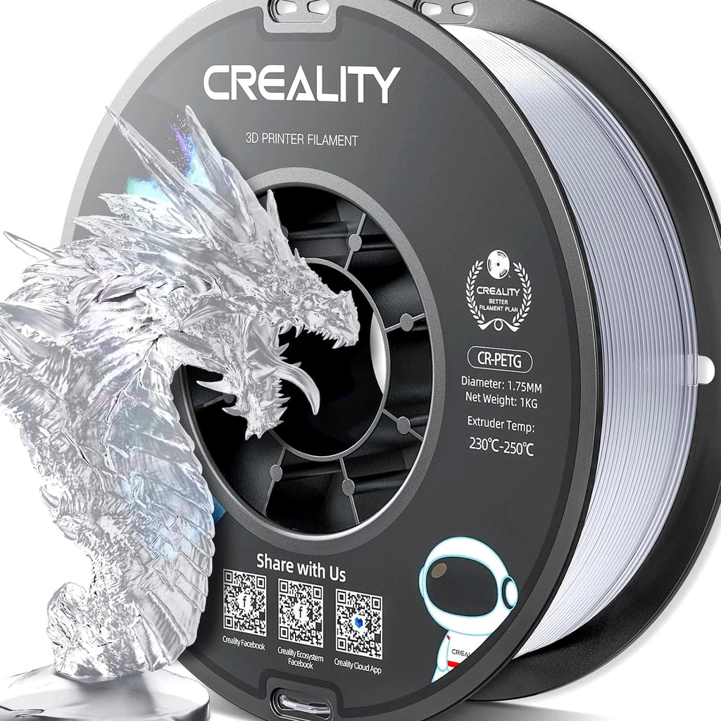 Creality PETG High Precision 3D Filament 1.75mm 1KG/Roll For 3D Printer