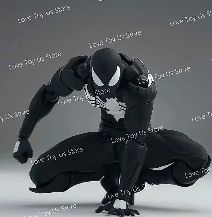 Bandai Spider-Man Symbiote Action Figure Black Suit