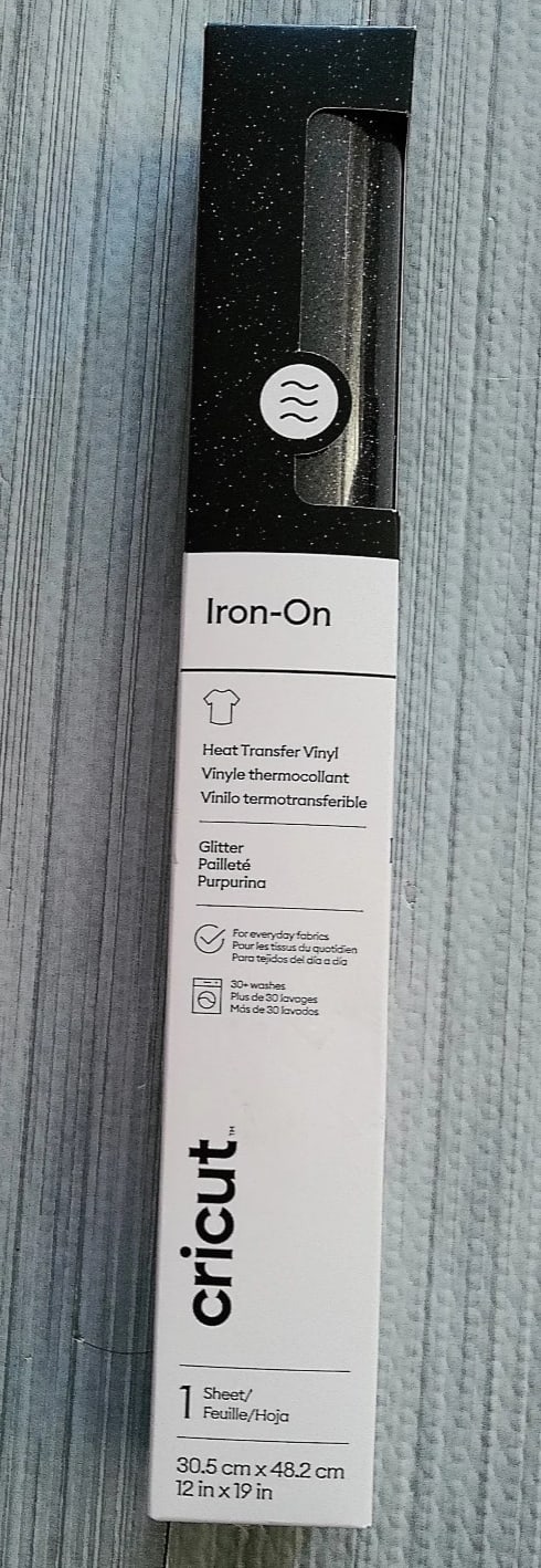 LOT of 5 Cricut White Vinyl Sheets and 3 Iron On Transfer Sheets