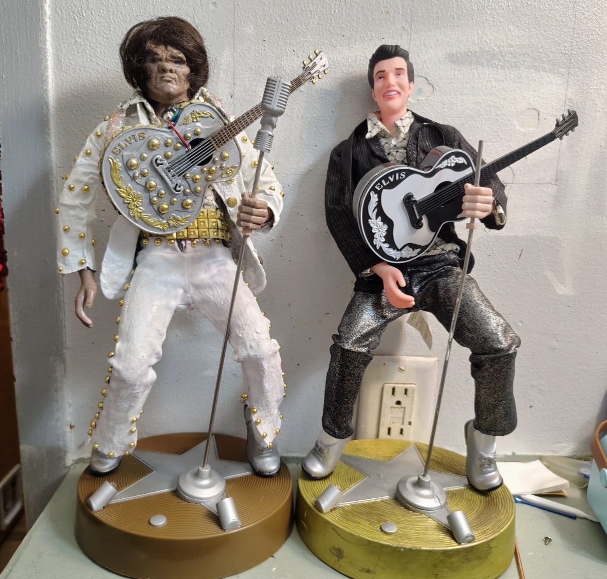 THE ORVILLE TV Show BORTUS Alien as Elvis Handcrafted Action Figure Sound Motion