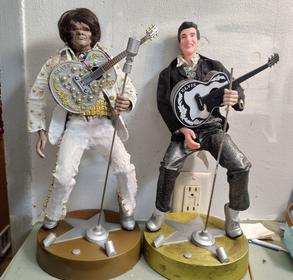 THE ORVILLE TV Show BORTUS Alien as Elvis Handcrafted Action Figure Sound Motion