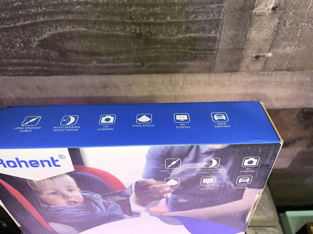 Rohent Car Baby Camera Monitor Kit Safety Kit HD camera Model: No.6 NEW IN BOX
