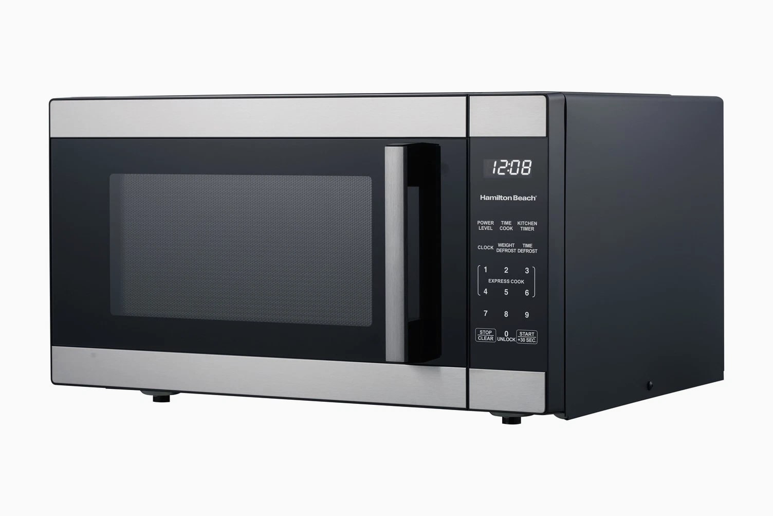 1100 Watt 1.6 Cu Ft Stainless Steel Countertop Microwave Oven Auto Sensor Cook
