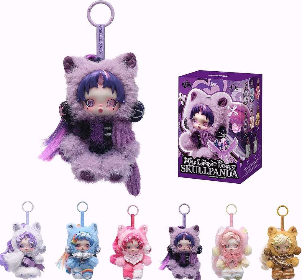 POP MART SKULLPANDA My Little Pony Series Blind Box Plush