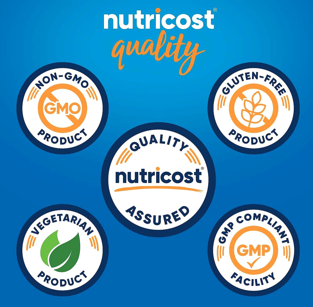 Nutricost Magnesium Glycinate 210mg Capsules, 180 Count
