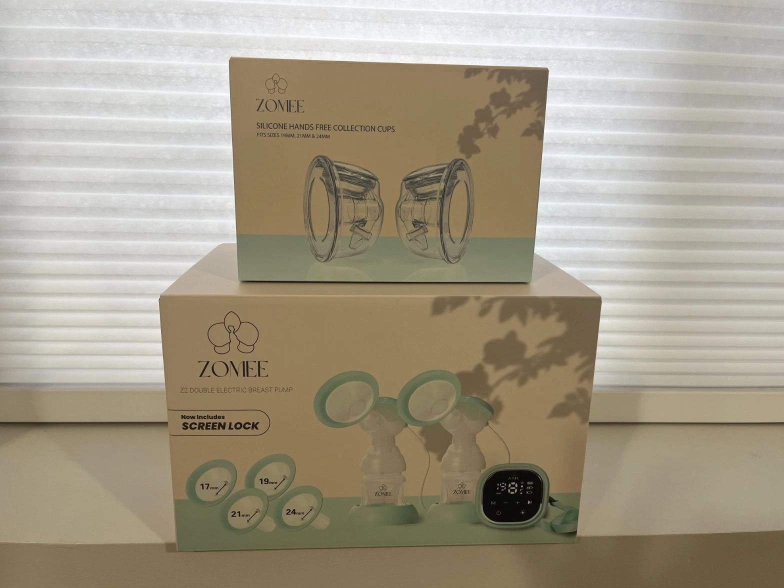 HOT DEAL! Zomee Z2 Electric Breast Pump+Hands-Free Collection Cups+Storage Bags