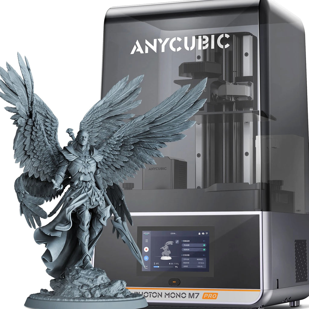ANYCUBIC Photon Mono M7 Pro 170mm/h 10.1" 14K Resin LCD 3D Printer + 2KG Resin
