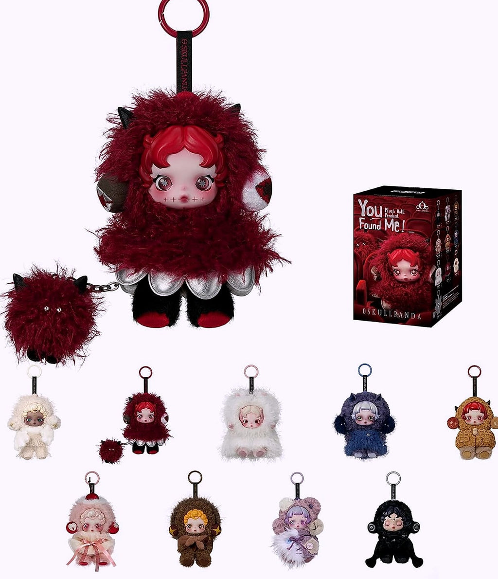 POP MART SKULLPANDA You Found Me Series Blind Box Plush Pendant