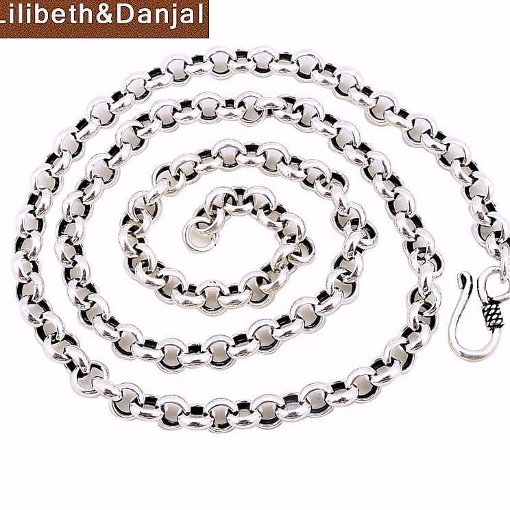 Lilibeth&Danjal 925 Silver Chain Pendant Necklace