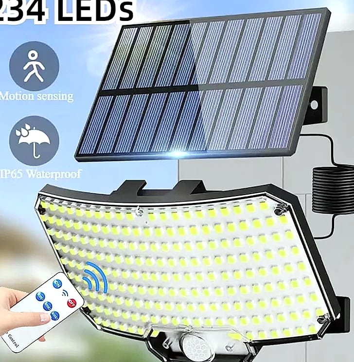 Super-Cheese Solar Motion Sensor LED Garden Light IP65