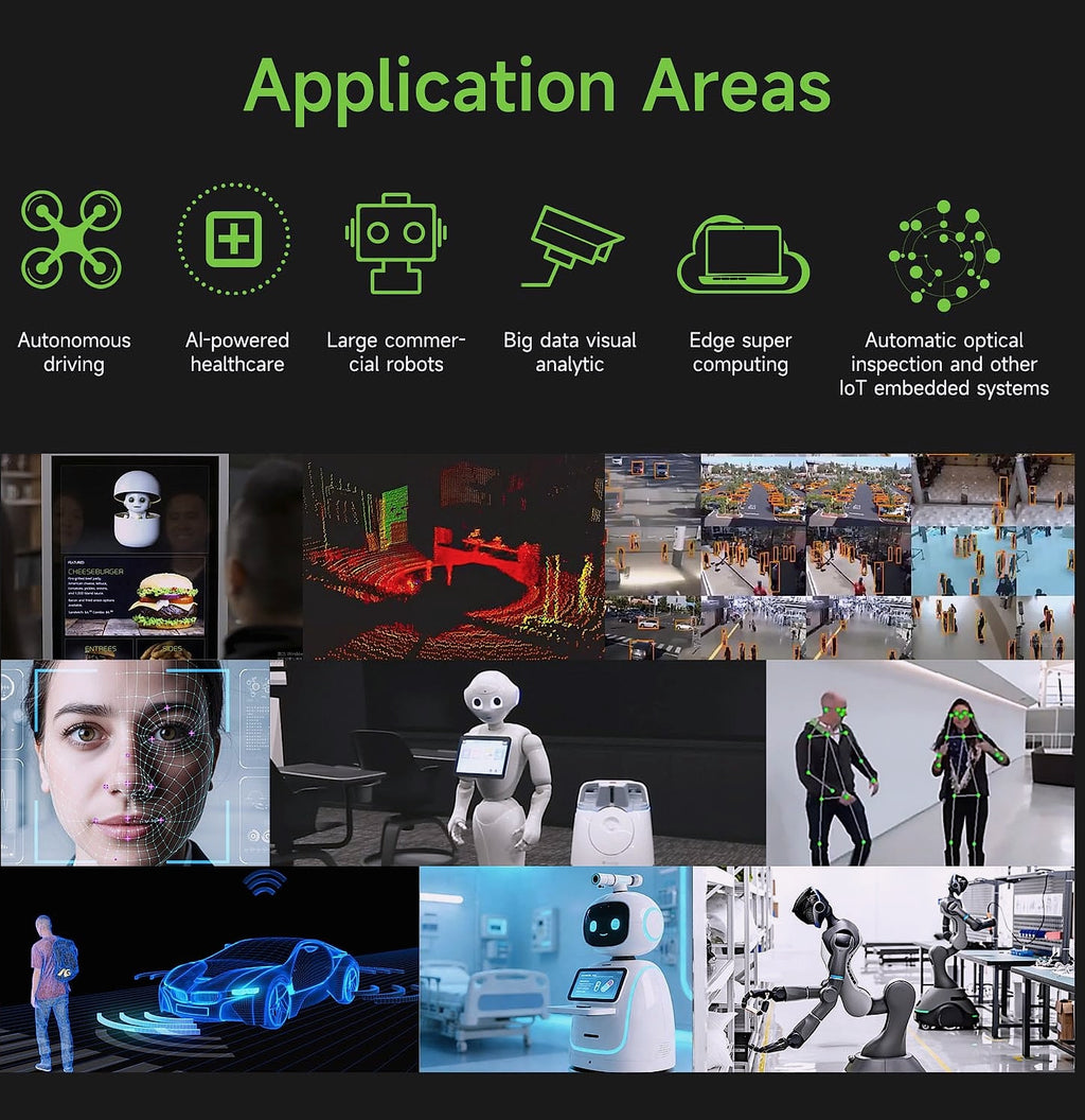 Yahboom Jetson AGX Orin 64GB Developer Kit 275 TOPS AI Robot