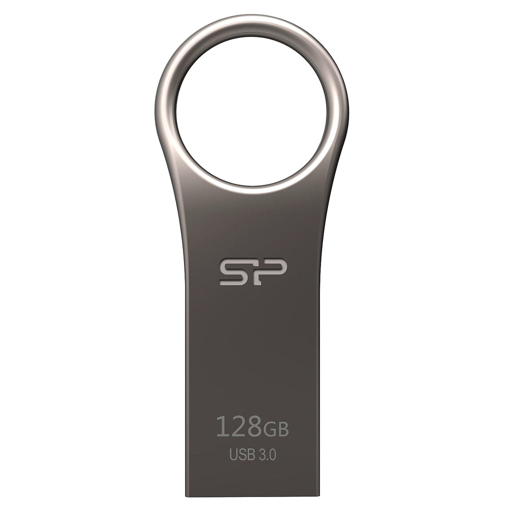 Silicon Power 128 GB USB 3.1 / USB 3.0 Flash Drive, Zinc Alloy Body, Waterproof, Dustproof, Shockproof, PS4 Compatible