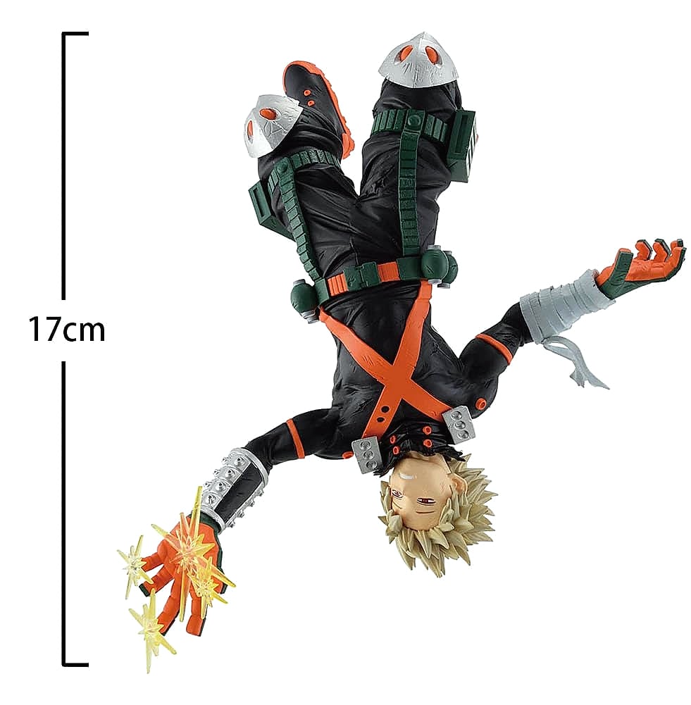YLQANONG MHA Bakugo Anime Figure 17cm Collectible Statue