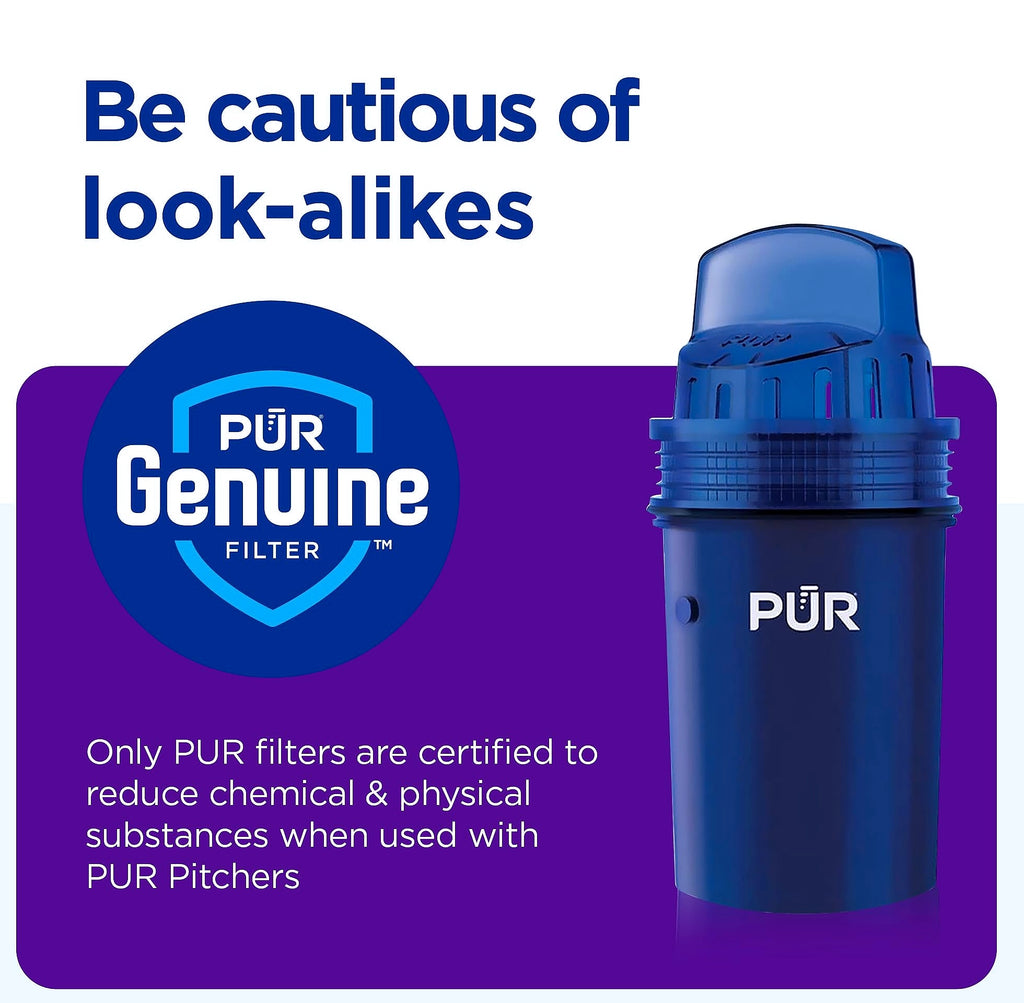 PUR 11-Cup Water Pitcher with Filter and Change Indicator