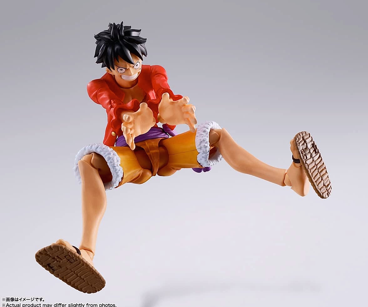 S.H.Figuarts Monkey D. Luffy Raid on Onigashima Action Figure