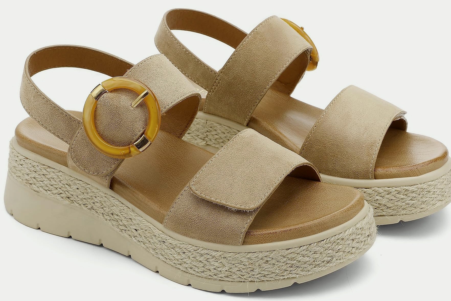 UBFEN Women's Espadrille Platform Sandals with Arch Support