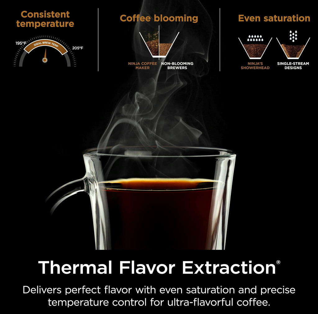 Ninja CM401 Specialty Coffee Maker with Frother
