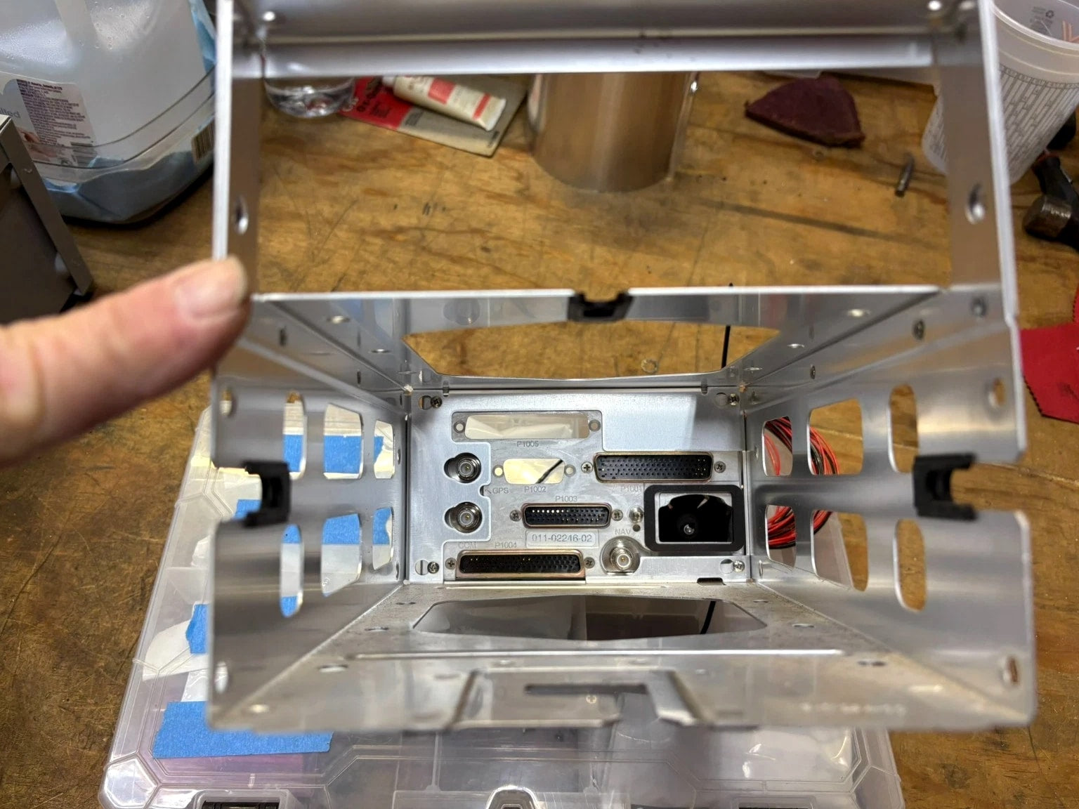 Garmin GTN 750 Series Mounting Rack, Connectors with new config module