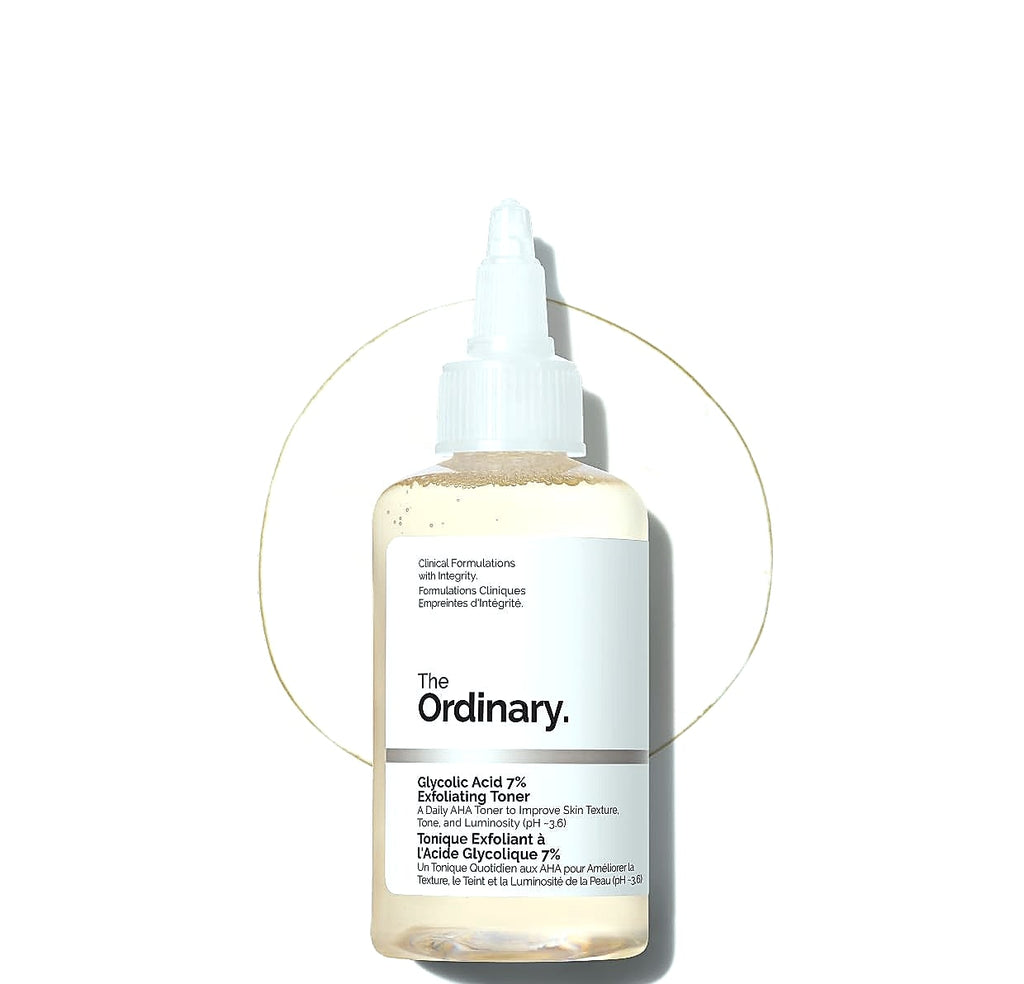 The Ordinary Glycolic Acid 7% Exfoliating Toner for Even Skin Tone