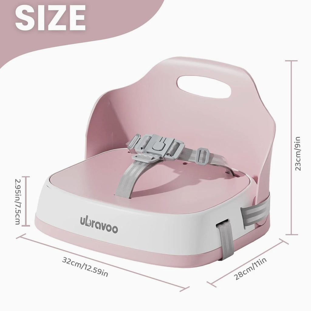 UBRAVOO Baby Booster Seats, Portable High Chairs for Babies and Toddlers, Hig...