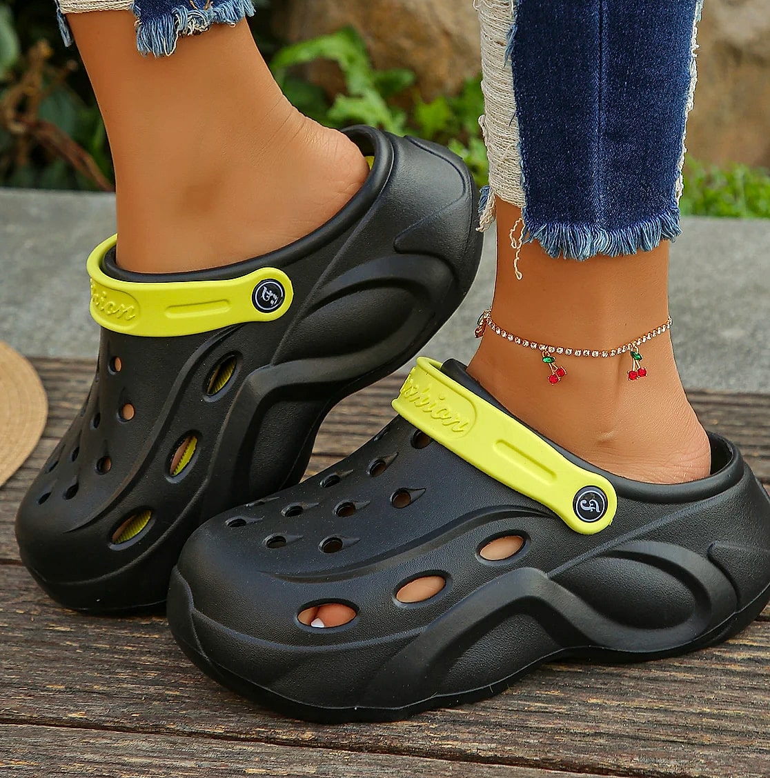Women's Chunky Platform Sandals with Thick EVA Sole