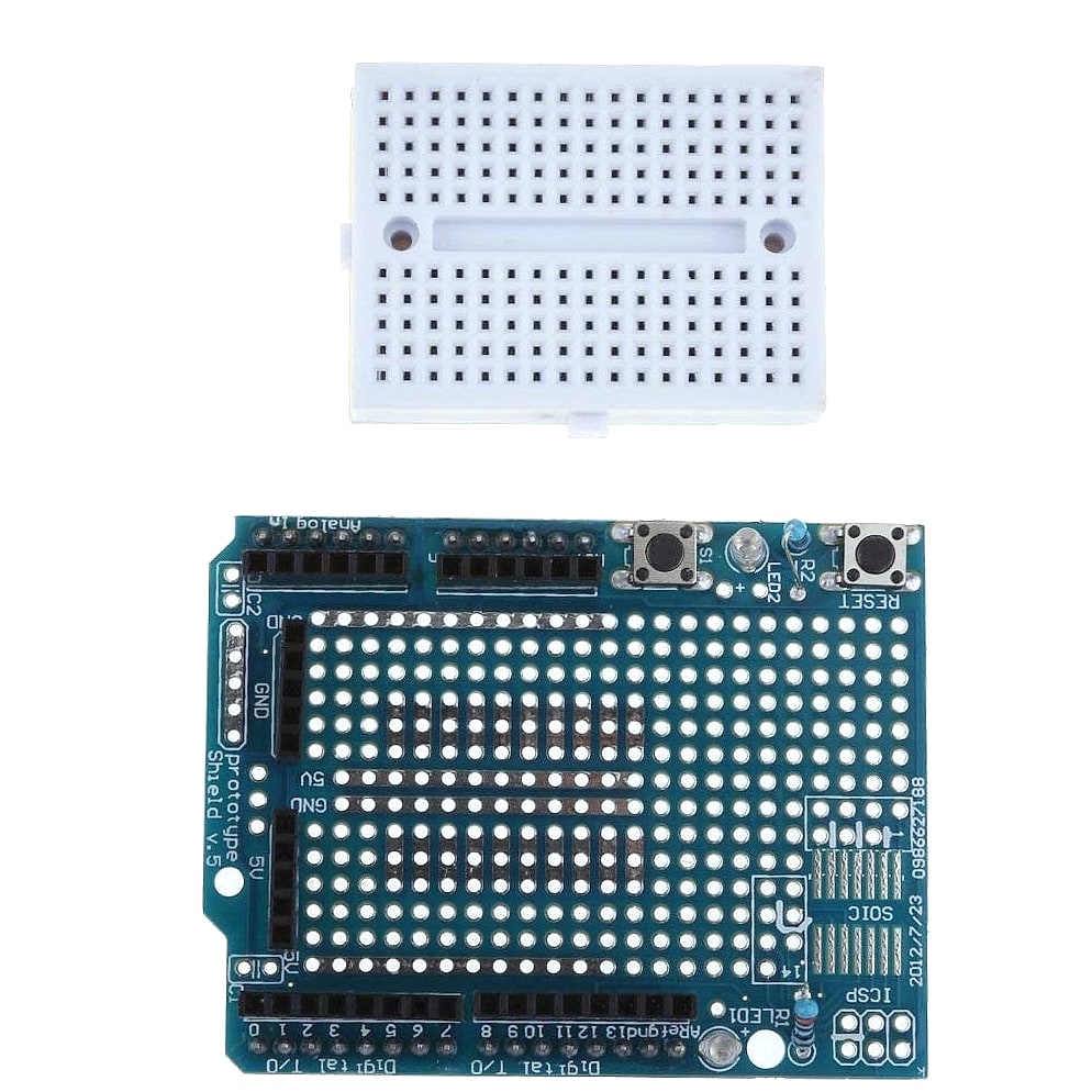 HiLetgo UNO R3 Proto Shield Expansion Board with Mini Breadboard Kit