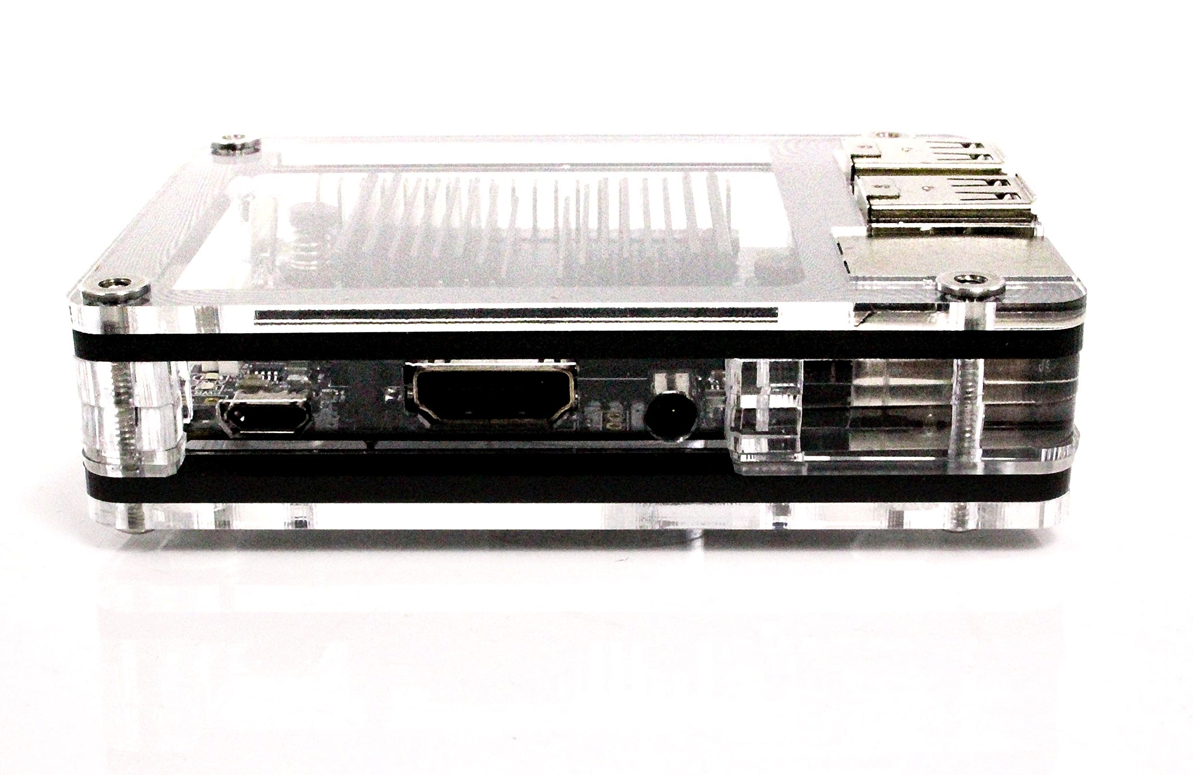 C4Labs Zebra Case for ODROID-C2 REV 0.3 Black Ice