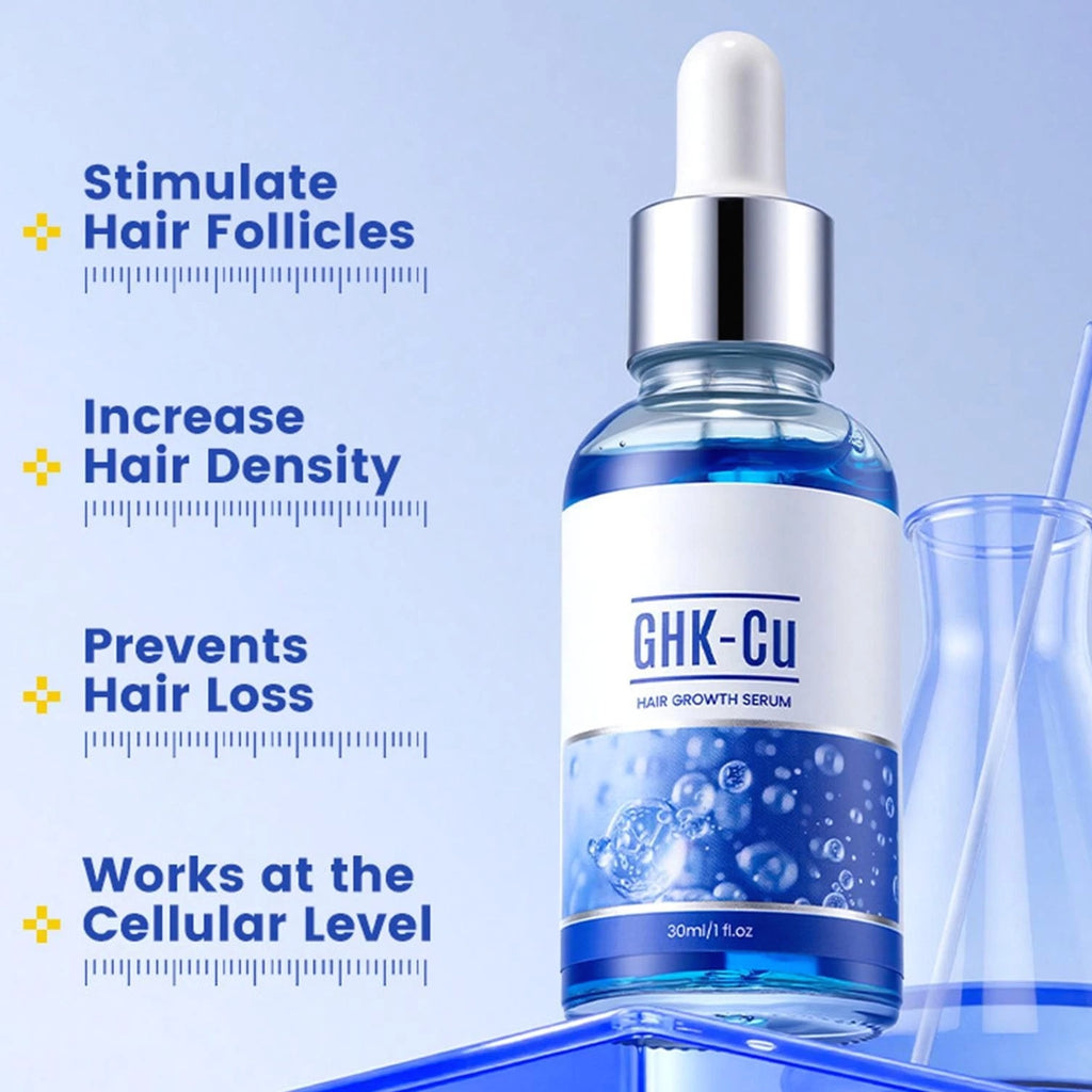 CopperPeptide GHK-Cu and AHK-Cu Peptide Hair Growth Treatment Serum Dual Peptides