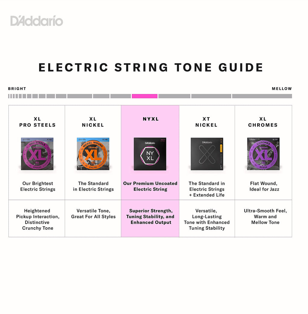 D'Addario NYXL1046-3P Electric Guitar Strings 10-46 3-Pack