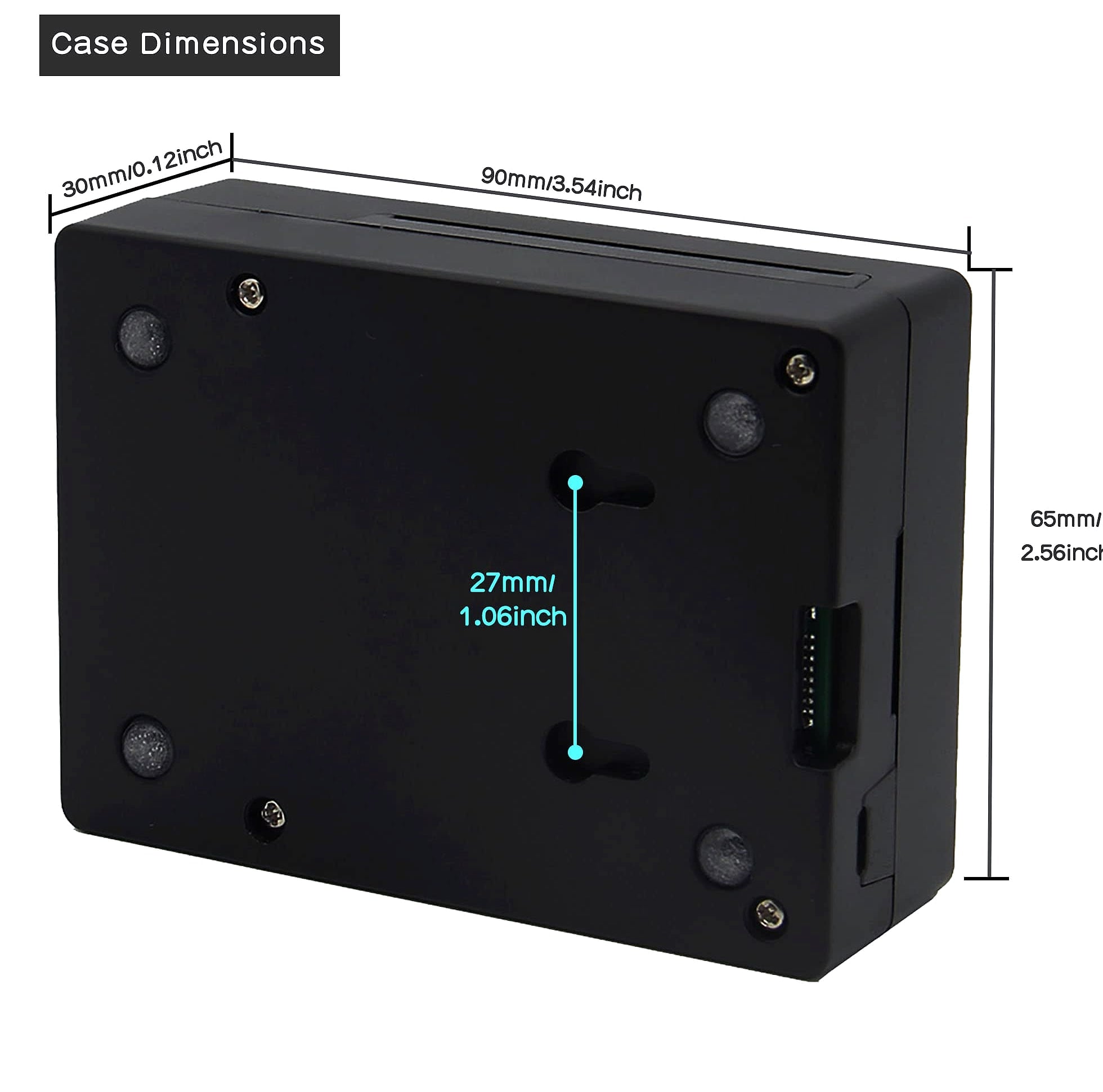 eleUniverse P363 ABS Case with Cooling Fan for Raspberry Pi 3B+