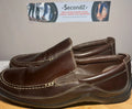 Cole Haan Mens Tucker Venetian Dark Slip on Leather Shoe Loafers Sz 9.5M CO4059