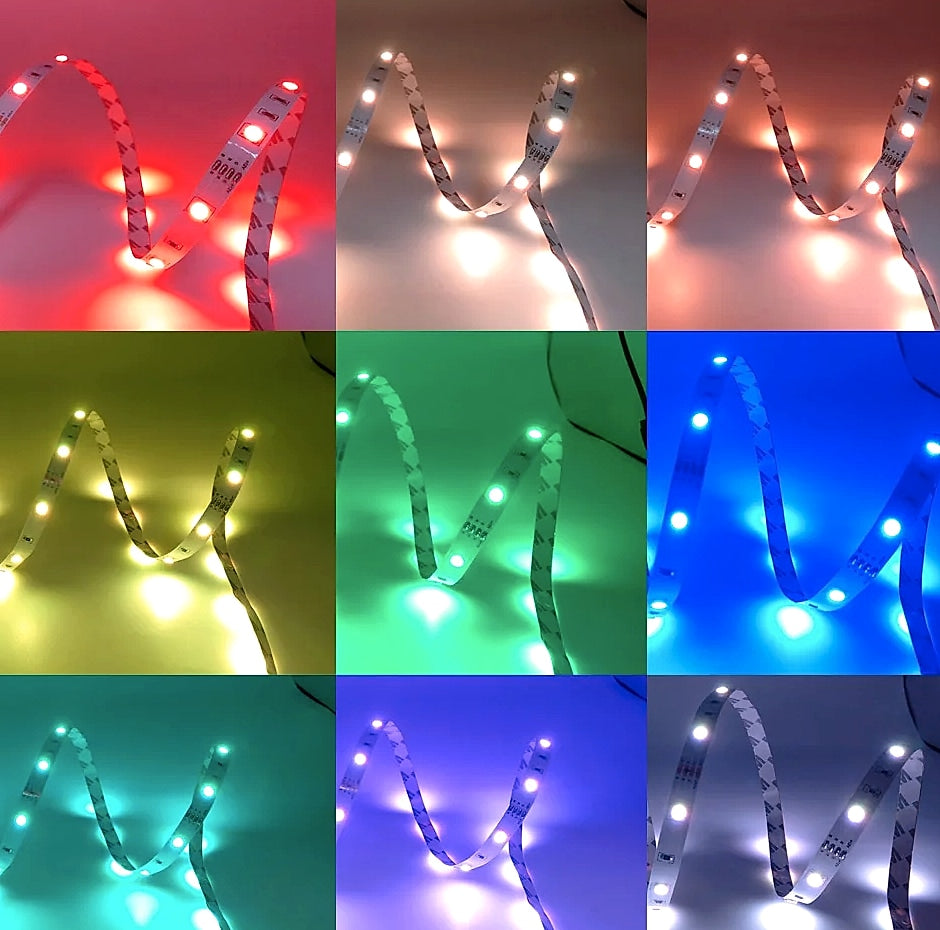 Adiodo USB LED Strip 5050 RGB Smart Light Bluetooth WiFi