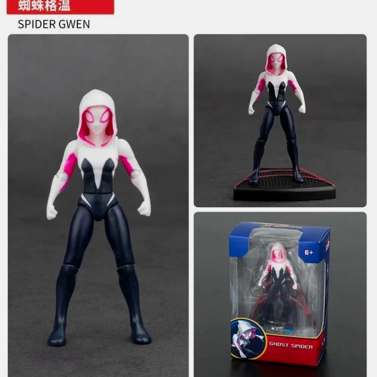Spider Man 4inch Action Figures Toys Collectible Gift