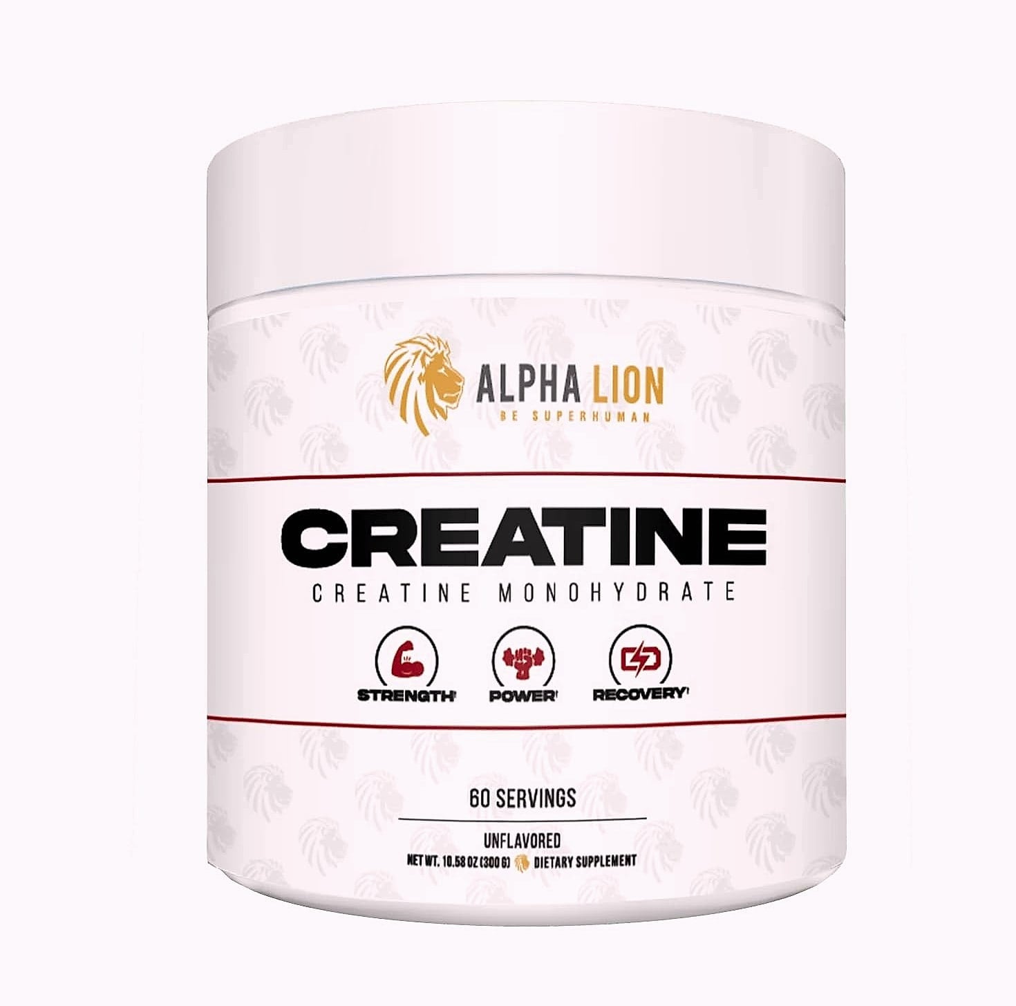 ALPHA LION Creatine Monohydrate Powder 5g Unflavored